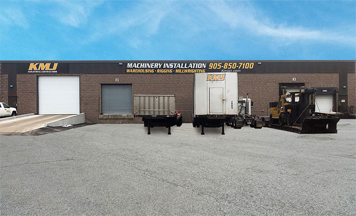 KMJ Machinery Storage, Toronto, GTA